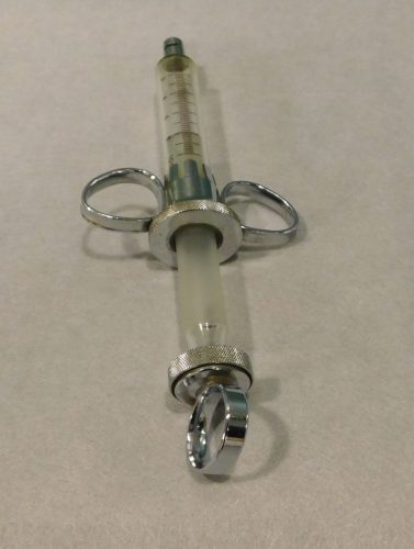 GLASS EPIDURAL “LOSS-OF-RESISTANCE” (LOR) SYRINGE (circa 1970s)